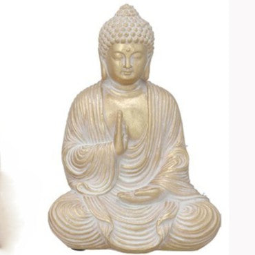Figura - Buda Abhaya Mudra (16,3×11,3x8x8cm)