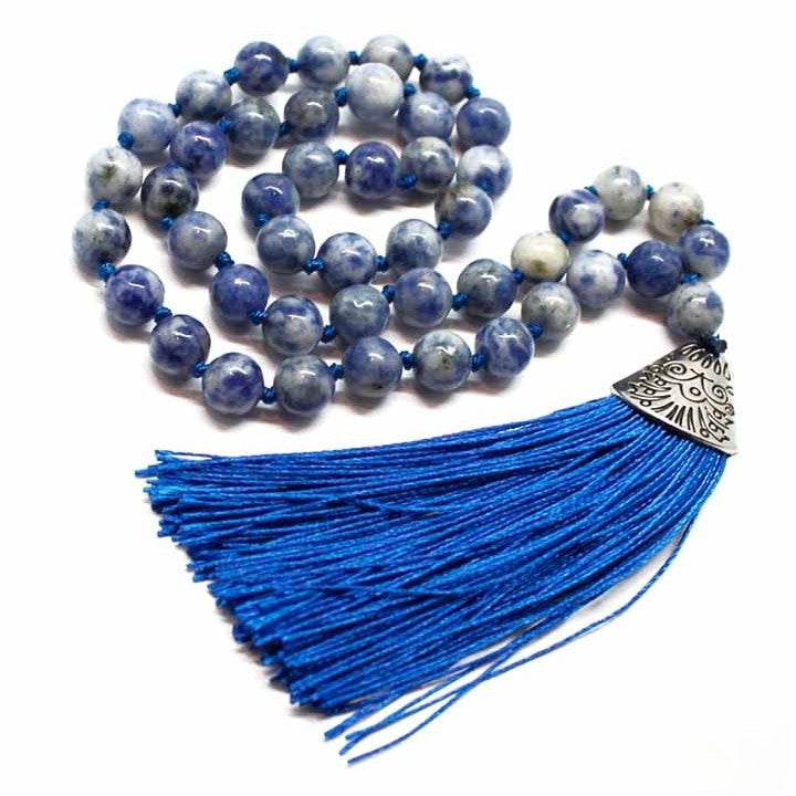 Instrumento - Contador Códigos Sagrados 45 Cuentas Sodalita