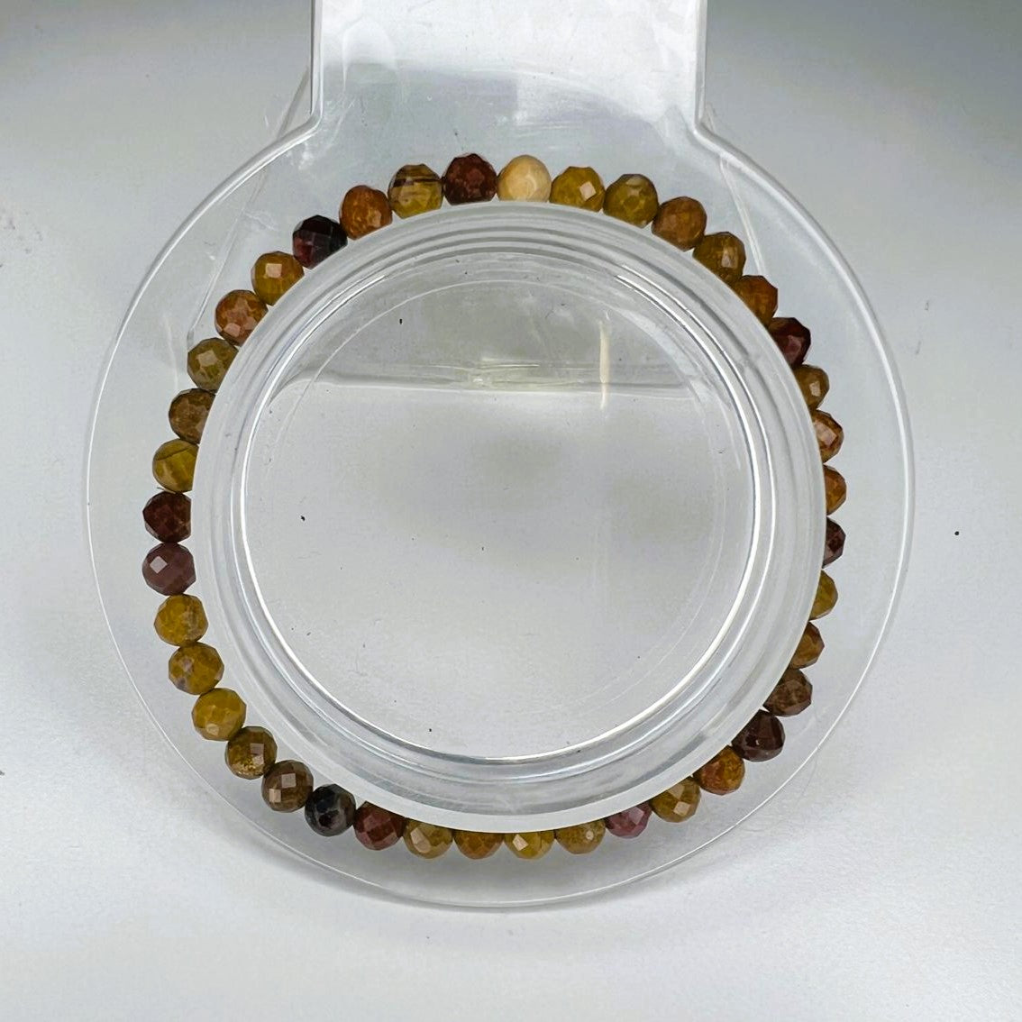 Pulsera Mokaita Facetada 4MM