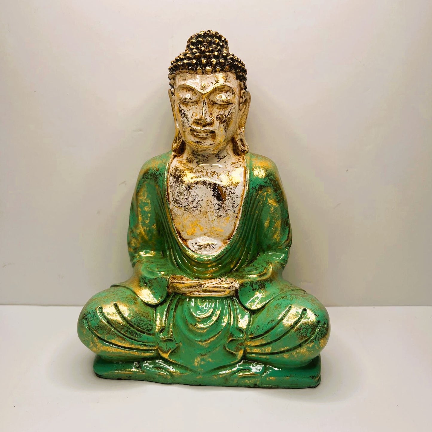Figura - Buda Verde ( 26cm)