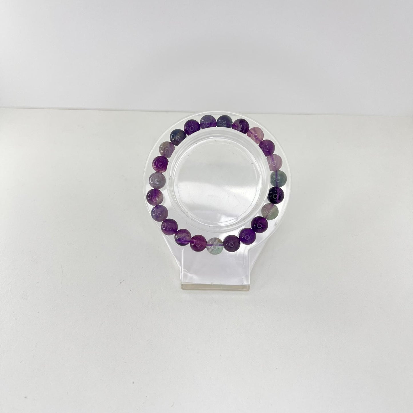 Pulsera - Fluorita Morada (8 mm)