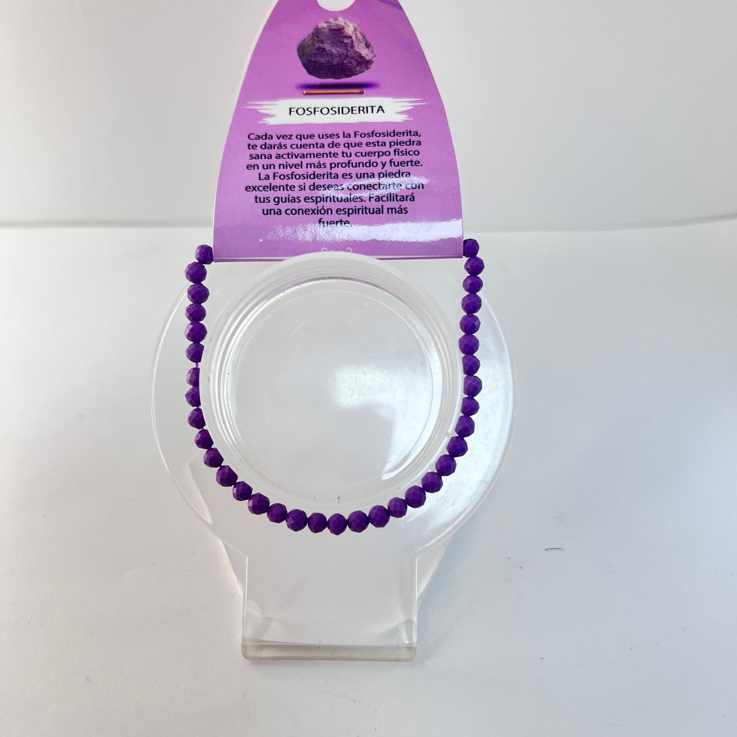 Pulsera - Facetada Fosfosiderita