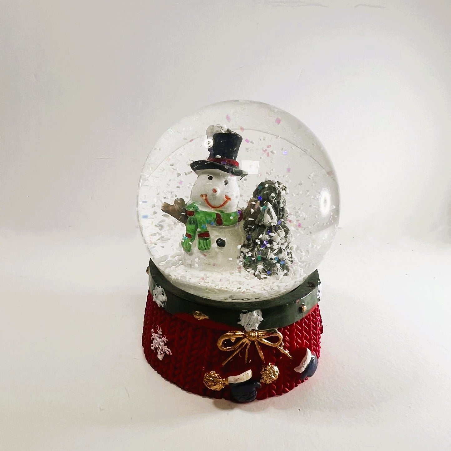 Navidad - Esfera Mediana Muñeco de Nieve con Sombrero