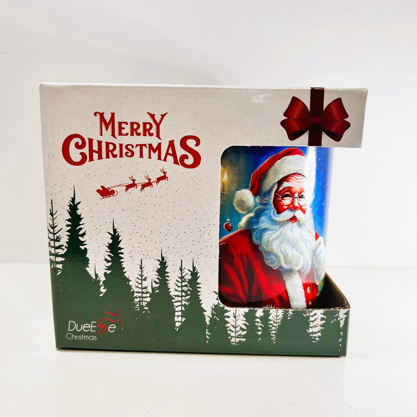 Navidad - Taza Azul Navideña