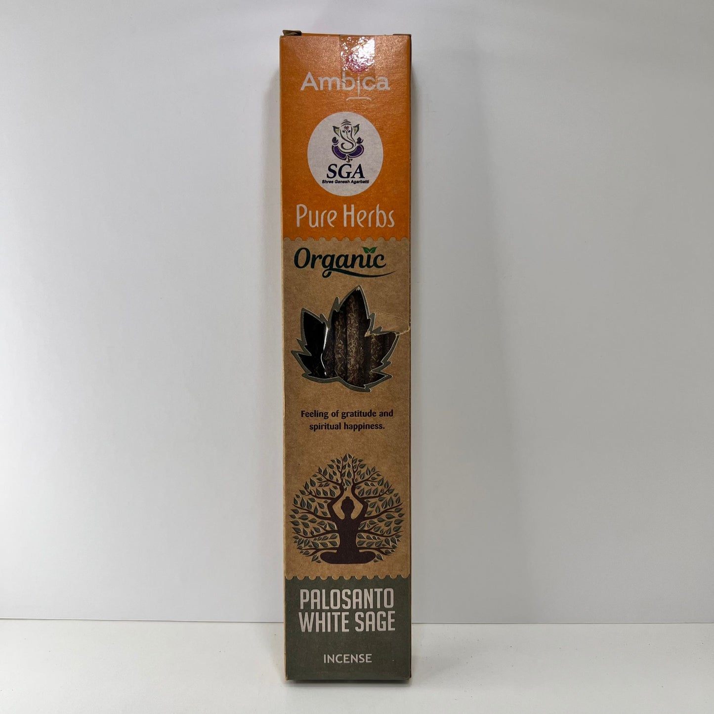 Incienso - Ambica de Palo Santo y Salvia Blanca
