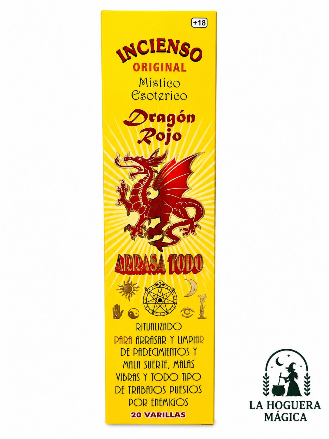 Incienso - Dragón Rojo Arrasa con todo
