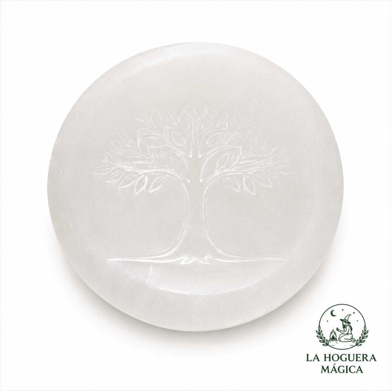 Selenita - Cuenco Árbol de la Vida