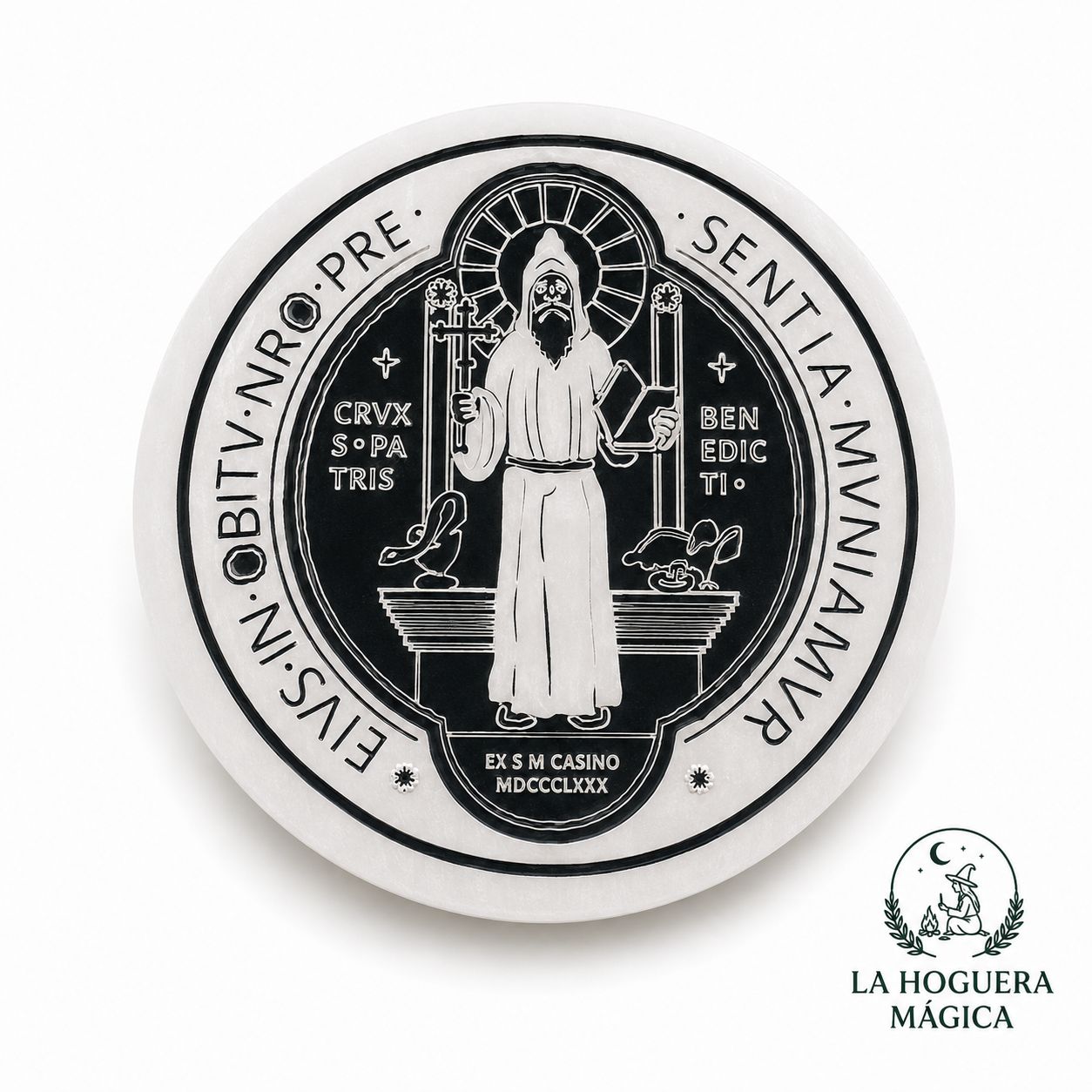 Sélénite - Plaque de sélénite Saint Benoît