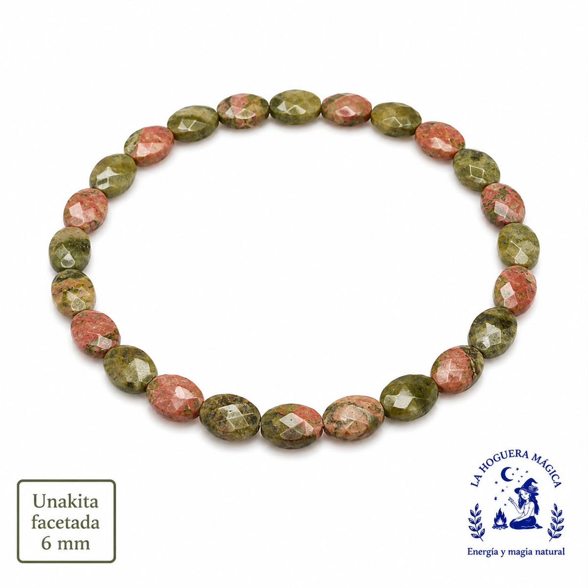 Bracelet - Unakite (8 mm)