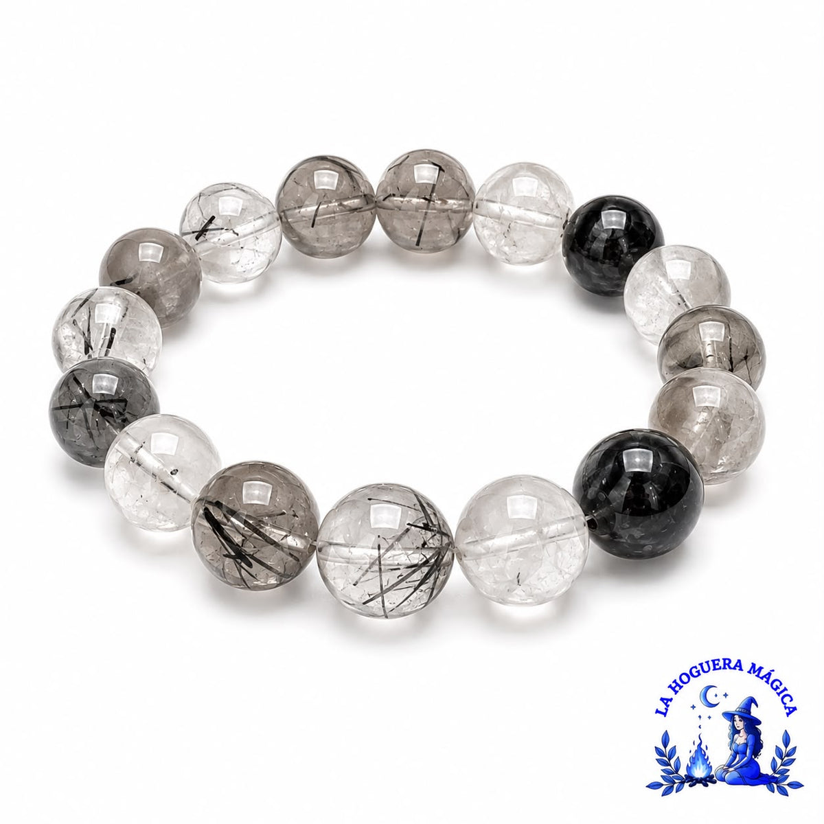 Pulsera - Cuarzo Turmalinado