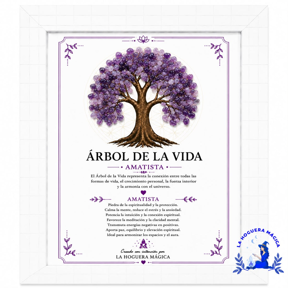 Minerales - Cuardro Árbol de la Vida de mineral