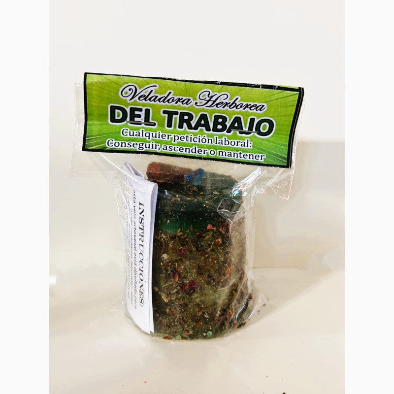 Bougie - Bougie à base de plantes du Travail