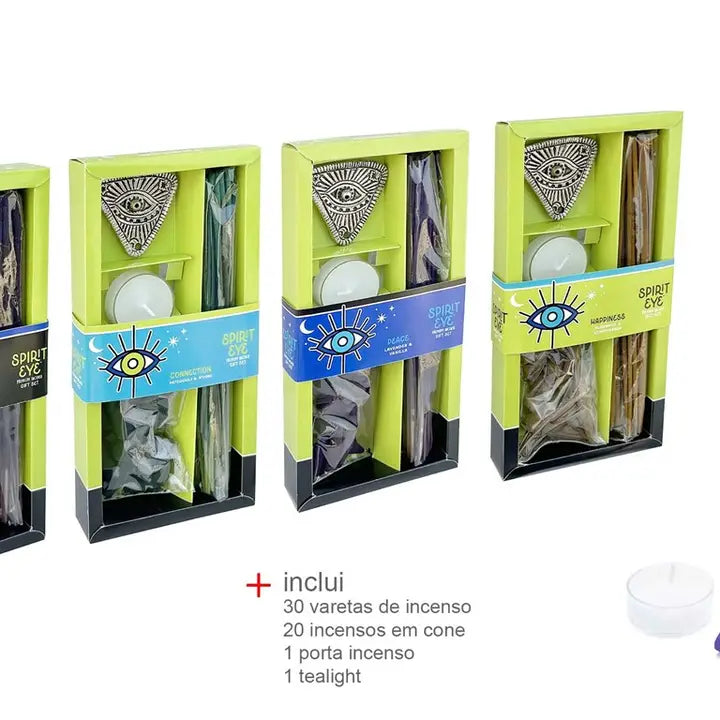 Incienso - Kit Espiritual Ojo Turco (4 piezas)
