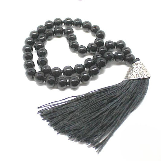 Instrumento - Contador de Códigos Sagrados 45 Cuentas Ónix