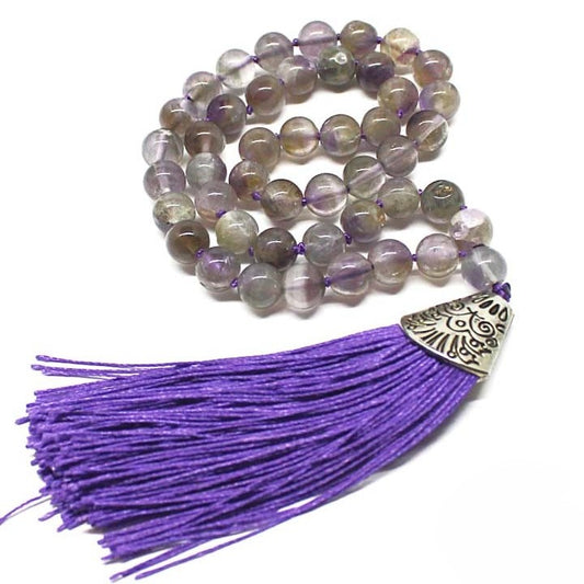 Instrumento - Contador Códigos Sagrados 45 Cuentas Amatista