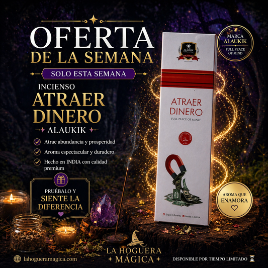 Oferta - Incienso Alaukik Atrae Dinero