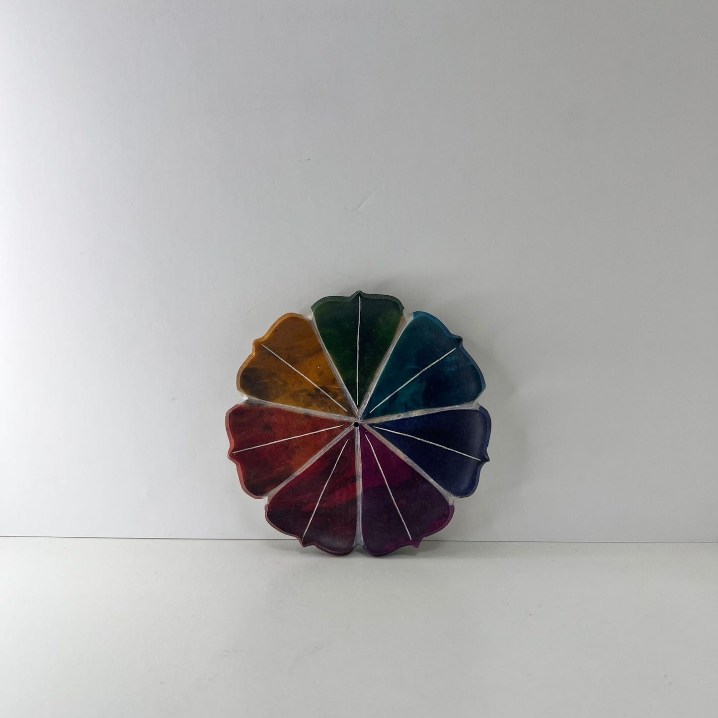 Quemador - Plato Flor 7 Chakras