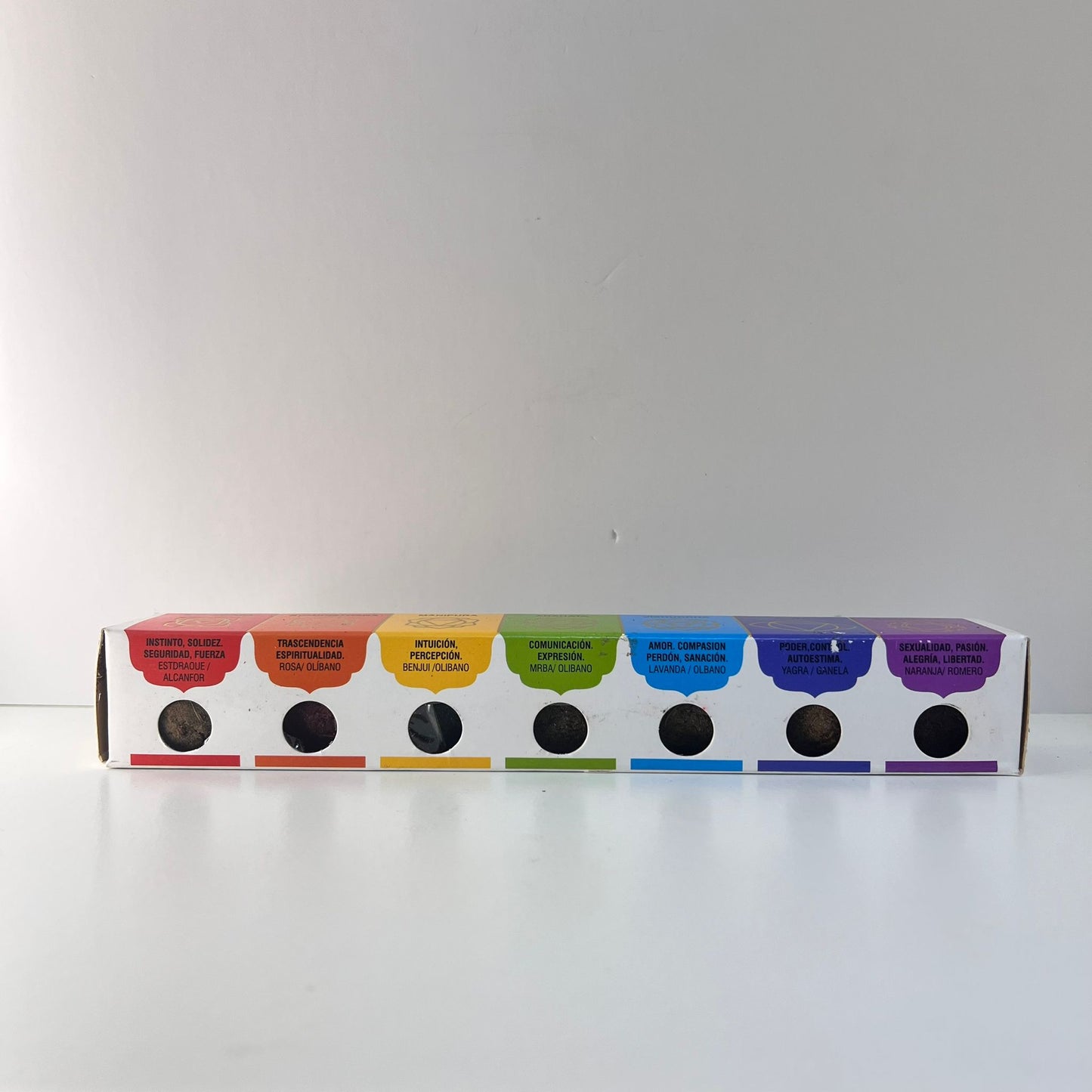 Incienso -  Aroma Bombas Defumación 7 Chakras