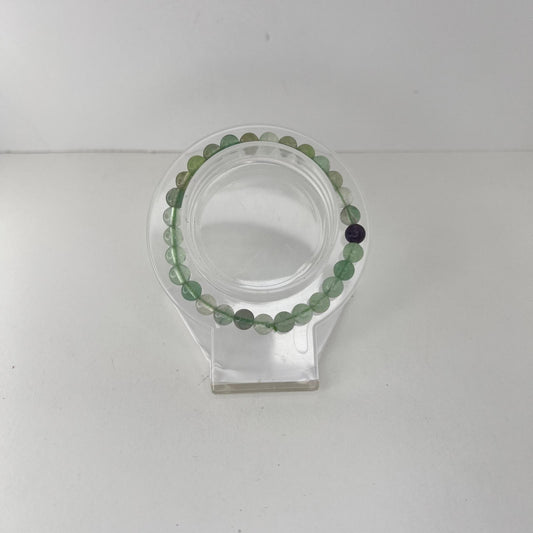 Pulsera - Fluorita Verde (6 mm)