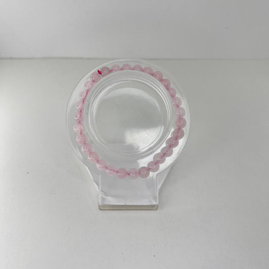 Pulsera - Cuarzo Rosa (6 mm)
