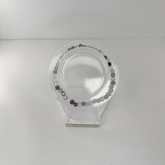 Pulsera - Fluorita Verde (4 mm )