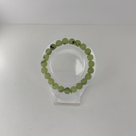 Pulsera - Prehnita (8 mm)