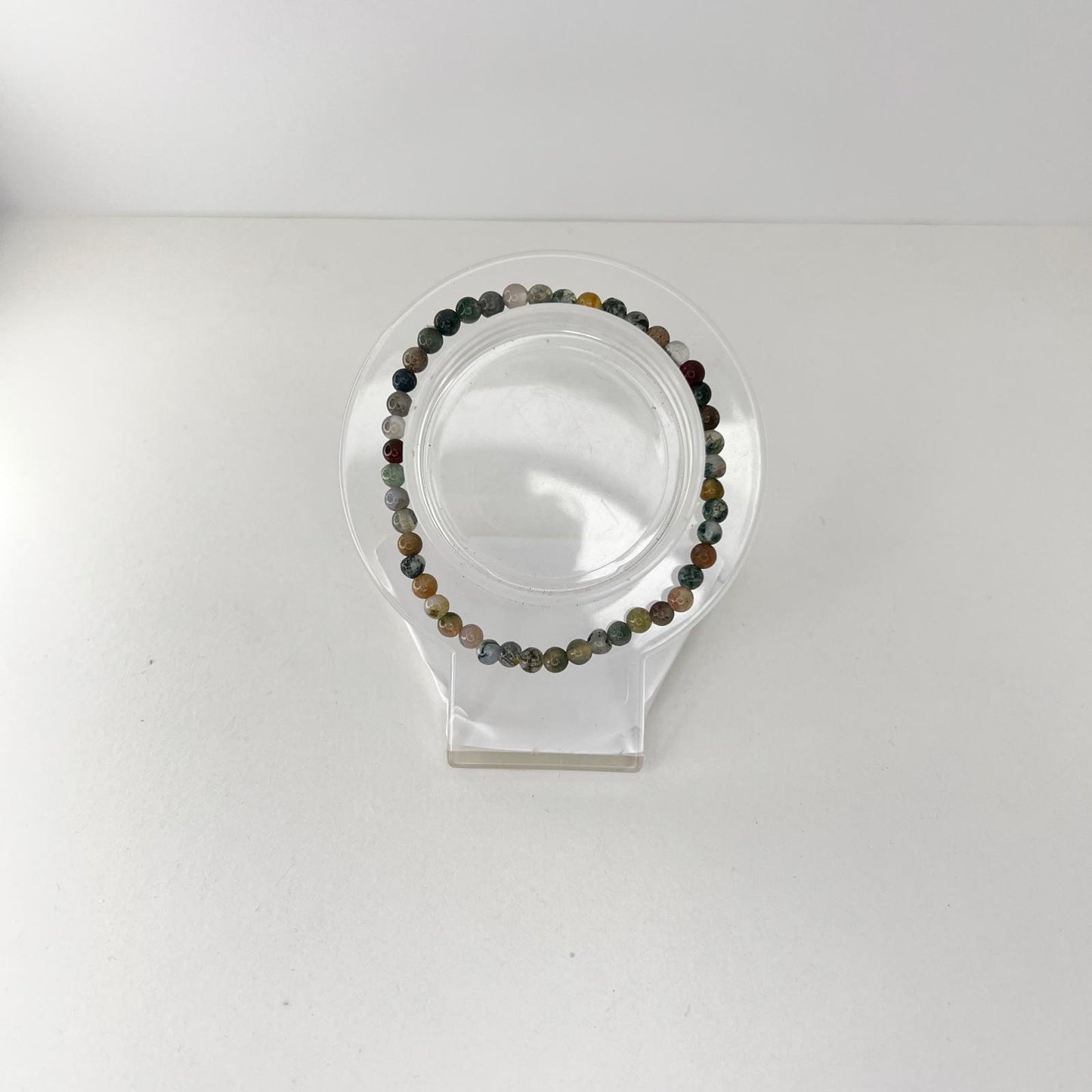 Pulsera - Ágata India (4 mm)