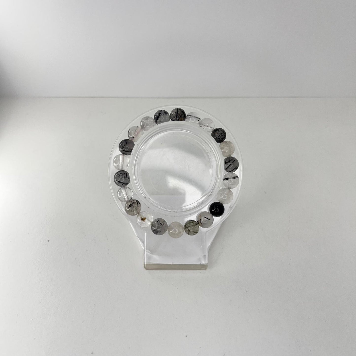 Pulsera - Cuarzo Turmalinado (8 mm)