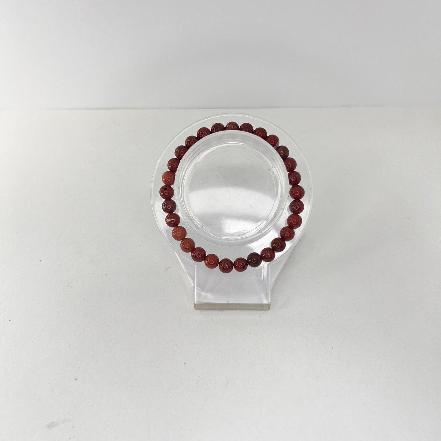 Pulsera - Jaspe Rojo (6 mm)