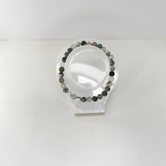 Pulsera - Ágata Árbol (6 mm)