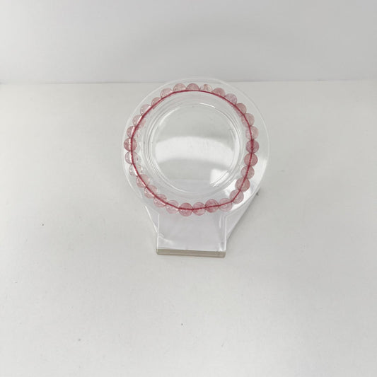 Pulsera - Cuarzo Cerezo (6 mm)