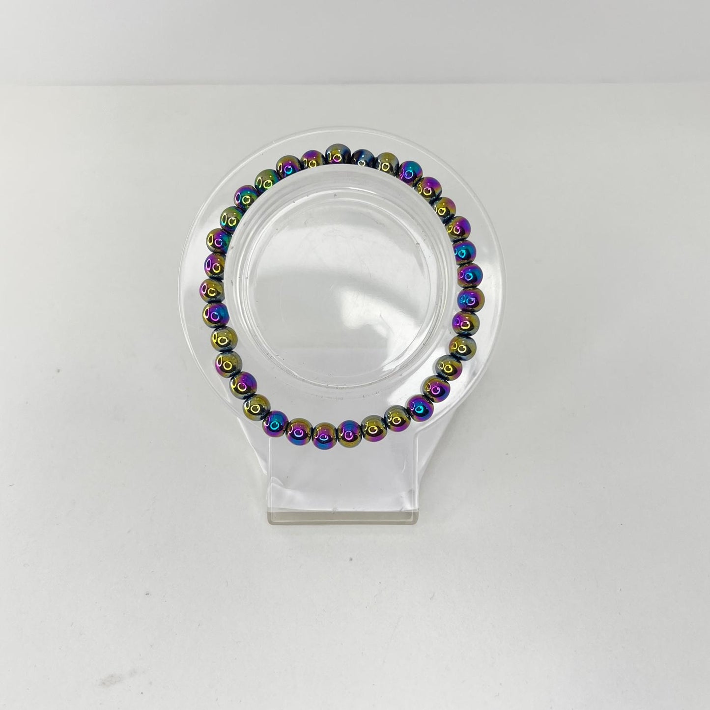 Pulsera - Hematita Arcoiris (6 mm)