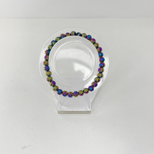 Pulsera - Hematita Arcoiris (6 mm)