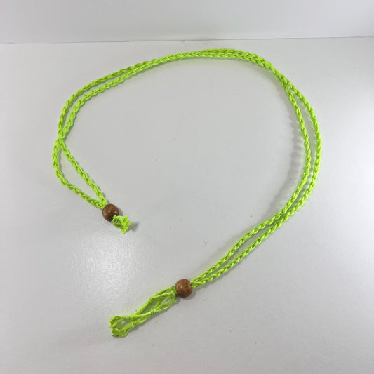 Collar - Cordón Macramé Verde