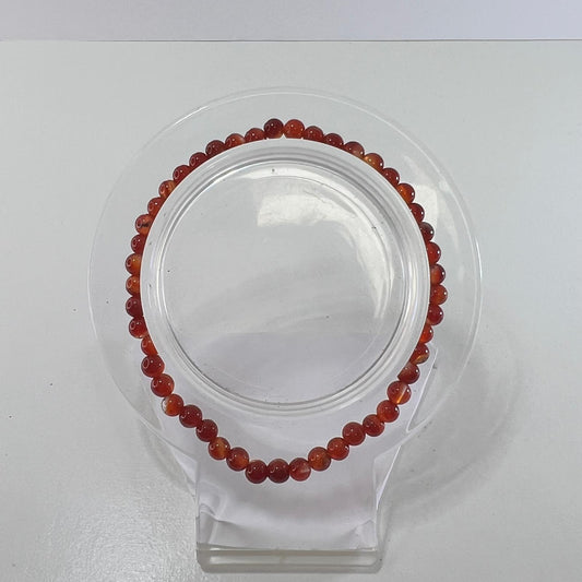 Pulsera - Cornalina (4 mm)