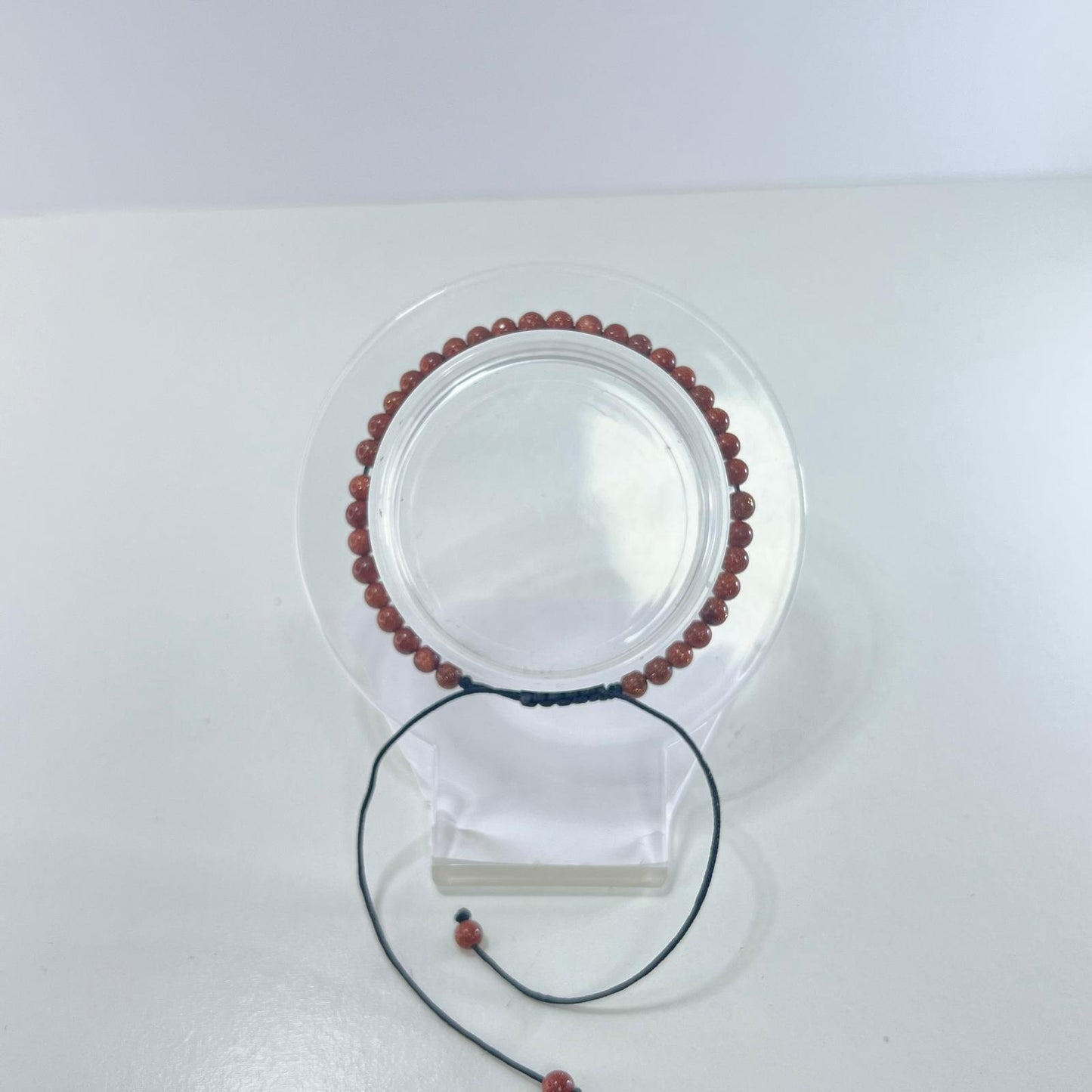 Pulsera - Aventurina Dorada (4 mm) Ajustable