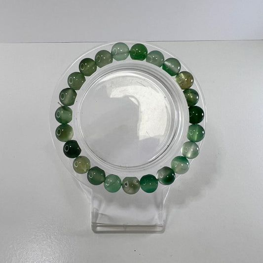 Pulsera - Ágata Verde (8 mm)