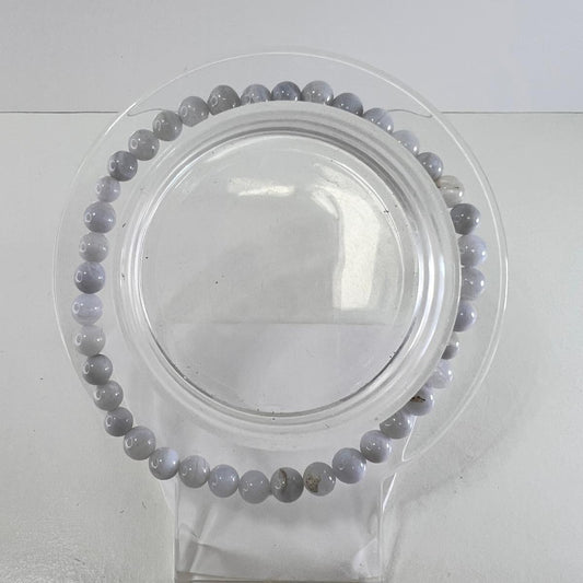 Pulsera - Calcedonia (4 mm)