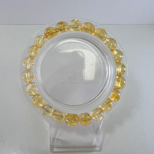 Pulsera - Citrino ( 8 mm )