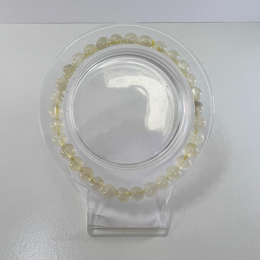 Pulsera - Cuarzo Limón (6 mm)