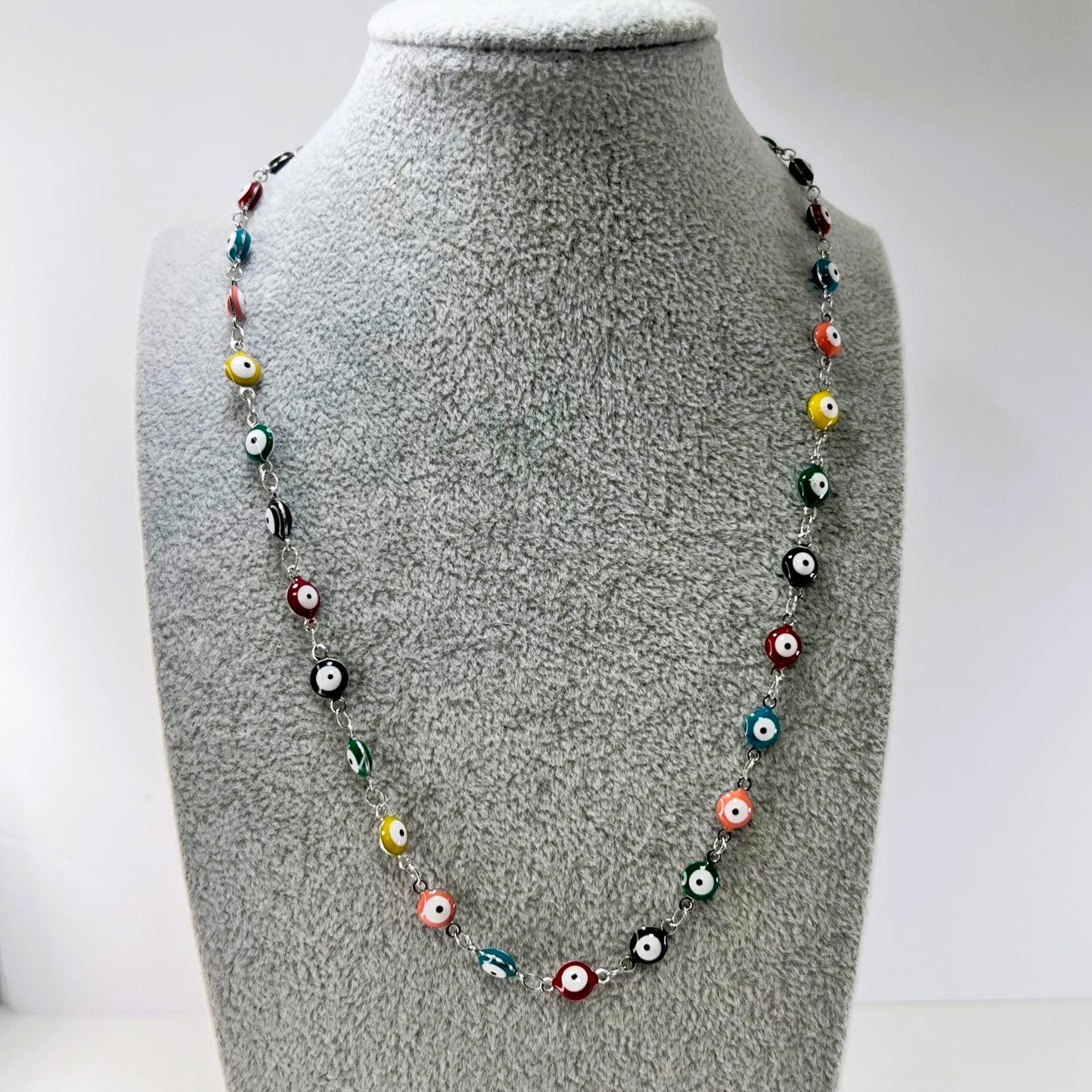 Collar - Acero Ojos Turcos