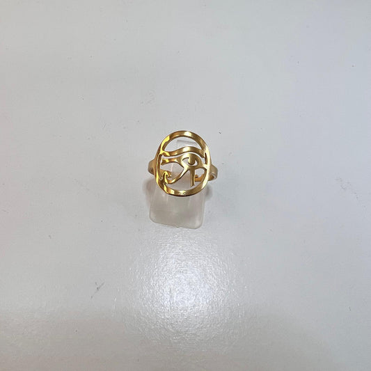 Anillo - Acero Ojo de Horus