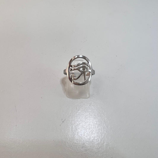 Anillo - Acero Ojo de Horus