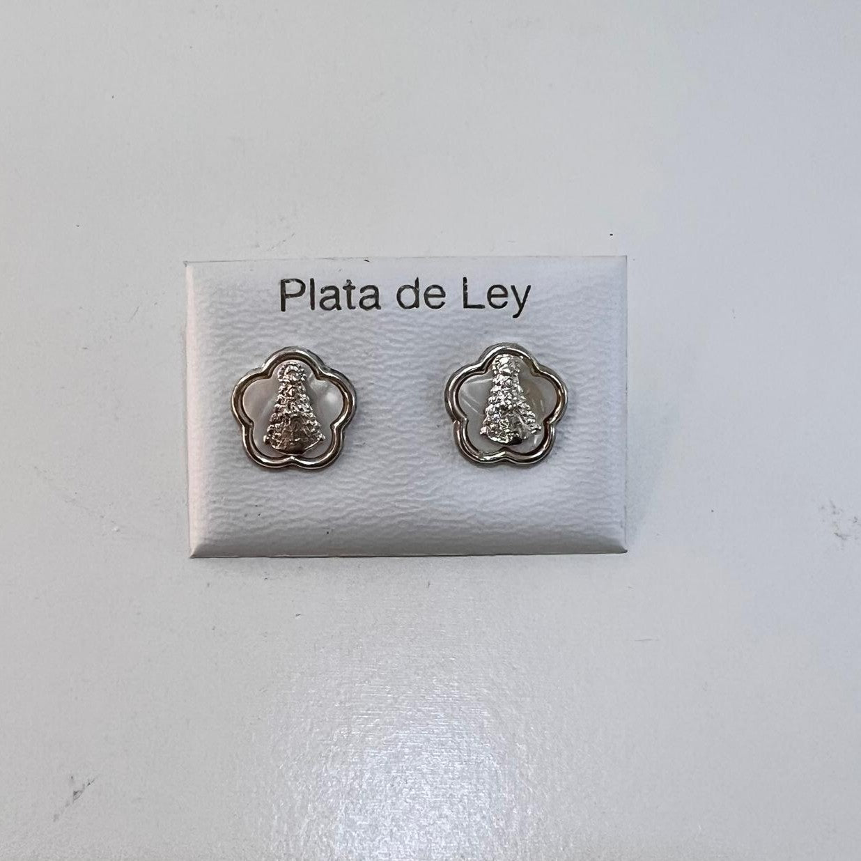 Plata - Pendiente Virgen del Rocío