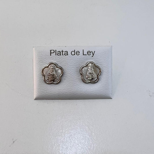 Plata - Pendiente Virgen del Rocío