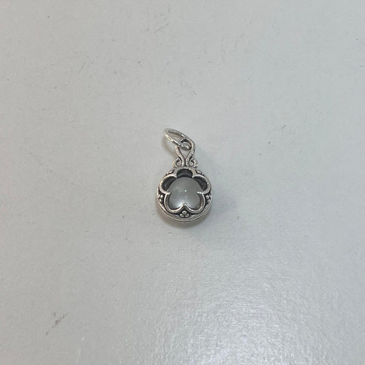 Plata - Colgante Gotland con Cuarzo Blanco