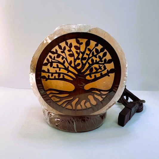 Lámpara - Sal  Árbol de la Vida