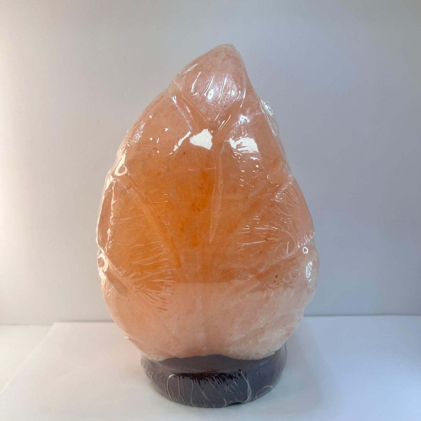 Lámpara - Sal Himalaya Hoja Grande