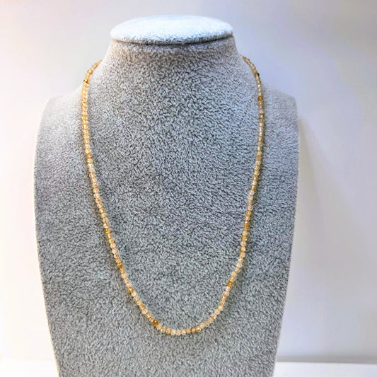 Collar - Choker Citrino