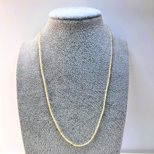 Collar - Choker Cuarzo Limón